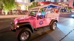 Bright Lights City - Pink Jeep Tour