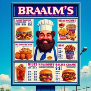 Braum's Menu With Prices